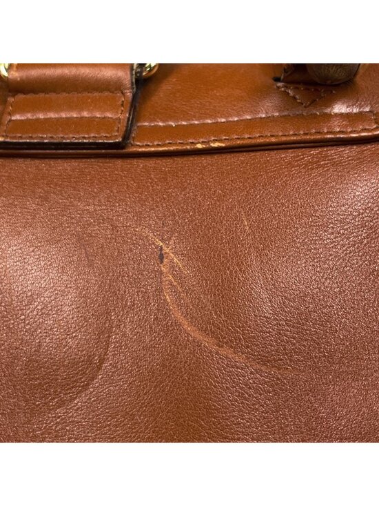 Gucci Bamb Backpack Leather Brown main image 7